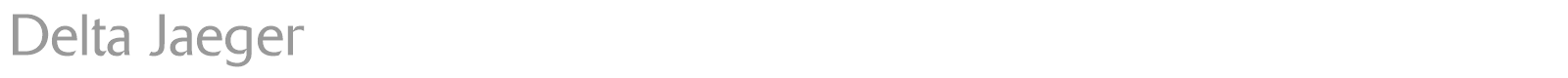 Delta Jaeger font preview